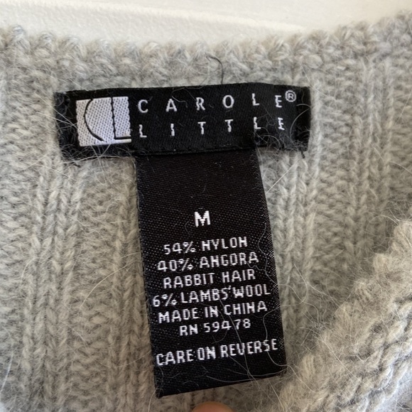 Carole Little wool blend sweater in size M - Picture 2 of 8